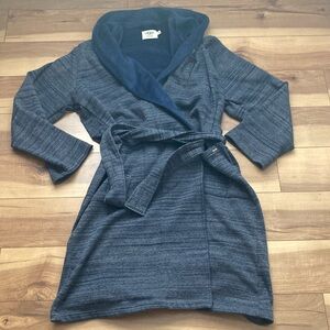 UGG Blue Striped Robe